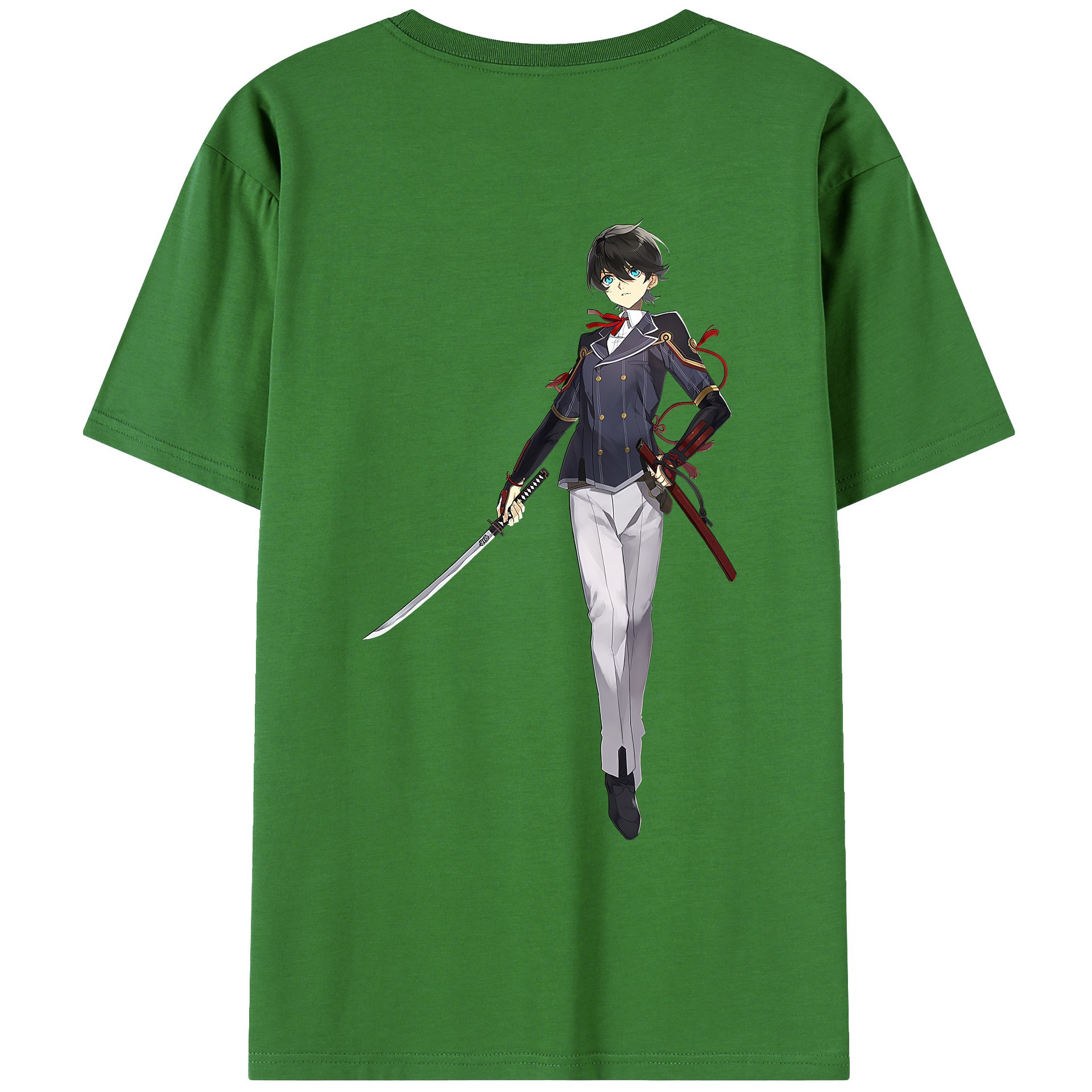 （画像用） 刀剣乱舞 Touken Ranbu レディース半袖Tシャツ(バックプリント)